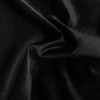 Velvet Black Fabric