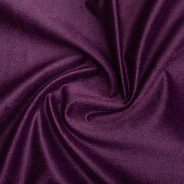 Velvet Dark Violet Fabric