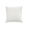 Square decorative pillowcase 45x45cm (18x18in) in Cotton White fabric