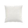 Square decorative pillowcase 50x50cm (20x20in) in Cotton White fabric